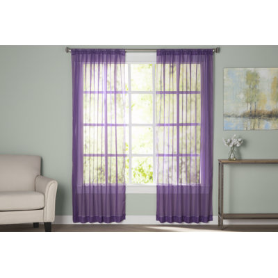 Purple Curtains Amp Drapes You Ll Love Wayfair